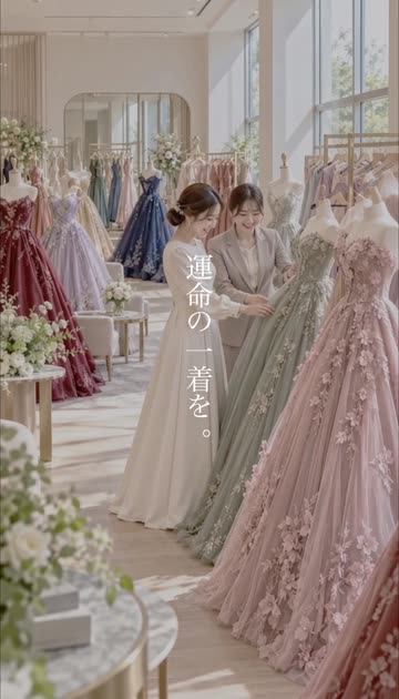 結婚式場の制作サンプルを見る