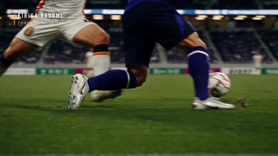 プロサッカークラブの新シーズン開幕ムービー